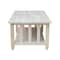 International Concepts Rectangle Mission Tall Coffee Table, 42 W, 24 L, 18 in H, Wood, Unfinished BJ6TC - alternate 4